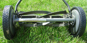 best reel mower cutting width