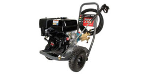 commercial pressure washer power source