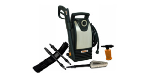 electric pressure washer size weight