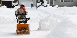 snow blower gas electric