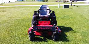 zero turn mower materials-design