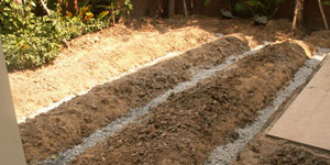 garden drainage design